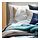 KLIPPOXEL - throw, grey-turquoise, 130x170 cm | IKEA Indonesia - PE966579_S1