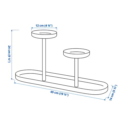 CHILISTRÅN Measurement Illustration