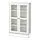 HAVSTA - glass-door cabinet, white, 81x35x123 cm | IKEA Indonesia - PE935490_S1