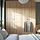 PAX/BERGSBO - lemari pakaian, putih/efek kayu oak diwarnai putih, 200x60x236 cm | IKEA Indonesia - PE966615_S1