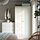 PAX/BERGSBO - lemari pakaian, putih/putih, 100x60x201 cm | IKEA Indonesia - PE966598_S1