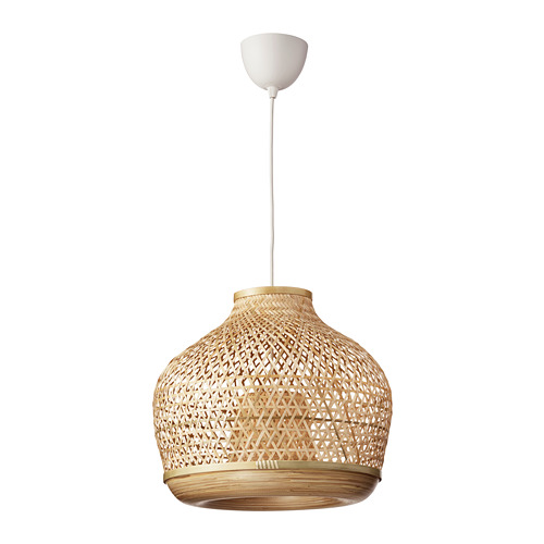 MISTERHULT pendant lamp, bamboo/handmade, 45 cm | IKEA Indonesia