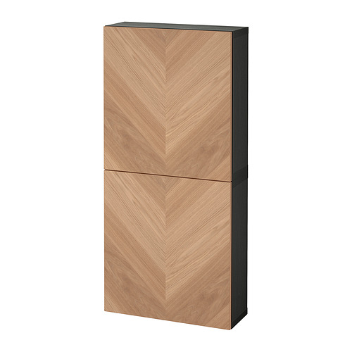 BESTÅ wall cabinet with 2 doors