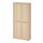 BESTÅ - wall cabinet with 2 doors, white stained oak effect/Hanviken white stained oak effect, 60x22x128 cm | IKEA Indonesia - PE821289_S1