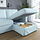 HYLTARP - sofa 3 ddkn dgn chaise longue, knan, Kilanda biru pudar | IKEA Indonesia - PE902010_S1