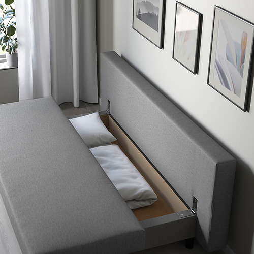 ÄLVDALEN sofa tempat tidur 3 dudukan