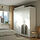 PAX/FORSAND - lemari pakaian, putih/putih, 200x60x201 cm | IKEA Indonesia - PE966691_S1