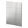 METOD - 4 fronts for dishwasher, Vårsta stainless steel, 60 cm | IKEA Indonesia - PE765790_S1