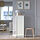 BILLY/OXBERG - bookcase with door, white, 40x30x106 cm | IKEA Indonesia - PE863651_S1