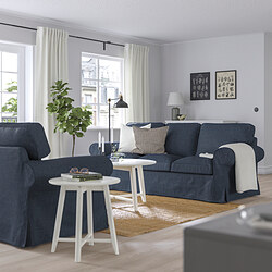 EKTORP - 3-seat sofa, Kilanda dark blue
