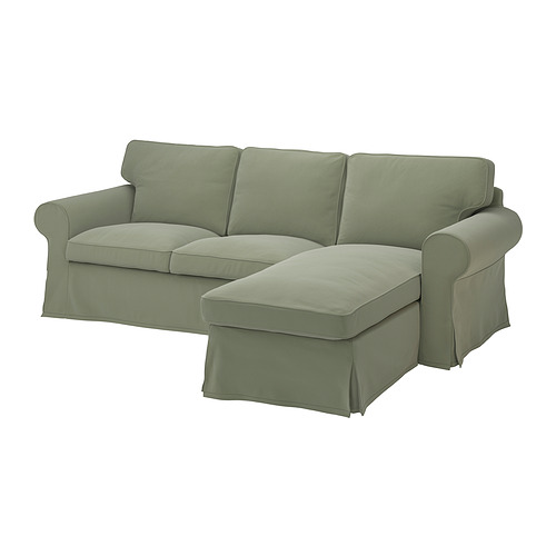 EKTORP sarung sofa 3 dudukan+chaise longue