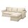 EKTORP - 3-seat sofa with chaise longue, Kilanda light beige | IKEA Indonesia - PE902099_S1