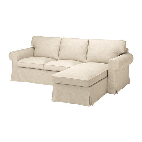 EKTORP sarung sofa 3 dudukan+chaise longue