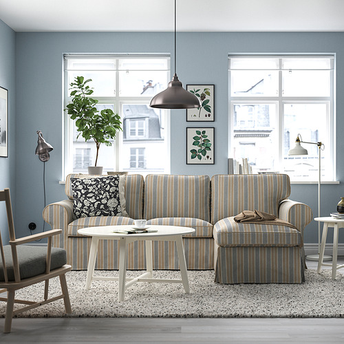 EKTORP sofa 3 dudukan dengan chaise longue
