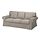EKTORP - sofa 3 dudukan, Karlshov krem/warnawarni | IKEA Indonesia - PE902109_S1