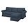 EKTORP - cover f 3-seat sofa w chaise longue, Kilanda dark blue | IKEA Indonesia - PE902093_S1