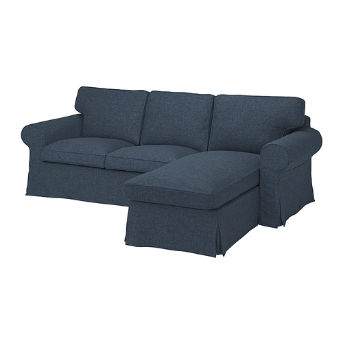EKTORP sarung sofa 3 dudukan+chaise longue