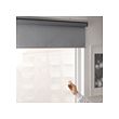 FYRTUR - Block-out roller blind, smart wireless/battery-operated grey, 120x195 cm