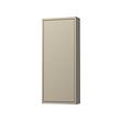 HAVBÄCK - Wall cabinet with door, beige, 40x15x95 cm