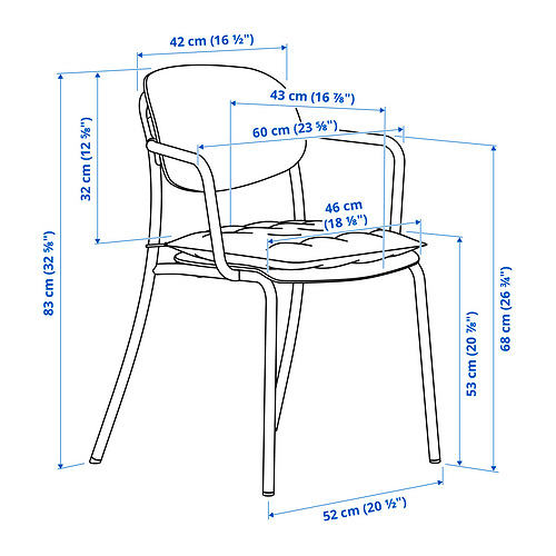 VISINGSÖ/VISINGSÖ Measurement Illustration
