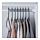 BAGIS - hanger, in/outdoor, black, 4 pieces | IKEA Indonesia - PE561953_S1