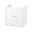 ÄNGSJÖN - wash-stand with drawers, high-gloss white, 60x48x63 cm | IKEA Indonesia - PE902311_S2