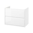 ÄNGSJÖN - wash-stand with drawers, high-gloss white, 80x48x63 cm | IKEA Indonesia - PE902316_S2