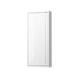 ÄNGSJÖN - Wall cabinet with door, high-gloss white, 40x15x95 cm