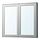 TÄNNFORSEN - mirror cabinet with doors, light grey, 100x15x95 cm | IKEA Indonesia - PE902330_S1