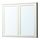 TÄNNFORSEN - mirror cabinet with doors, white, 100x15x95 cm | IKEA Indonesia - PE902328_S1