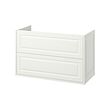 TÄNNFORSEN - wash-stand with drawers, white, 100x48x63 cm | IKEA Indonesia - PE902336_S2