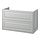 TÄNNFORSEN - wash-stand with drawers, light grey, 100x48x63 cm | IKEA Indonesia - PE902335_S1