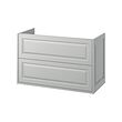 TÄNNFORSEN - wash-stand with drawers, light grey, 100x48x63 cm | IKEA Indonesia - PE902335_S2