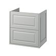 TÄNNFORSEN - wash-stand with drawers, light grey, 60x48x63 cm | IKEA Indonesia - PE902353_S2