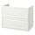 TÄNNFORSEN - wash-stand with drawers, white, 80x48x63 cm | IKEA Indonesia - PE902356_S1