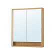 FAXÄLVEN - kabinet cermin dg lampu built-in, efek kayu oak, 80x15x95 cm | IKEA Indonesia - PE902458_S2