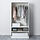 PAX/BERGSBO - lemari pakaian, putih/putih, 100x60x201 cm | IKEA Indonesia - PE967024_S1