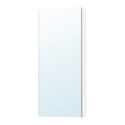 LETTAN - Kabinet cermin dengan pintu, efek cermin/cermin kaca, 40x15x95 cm