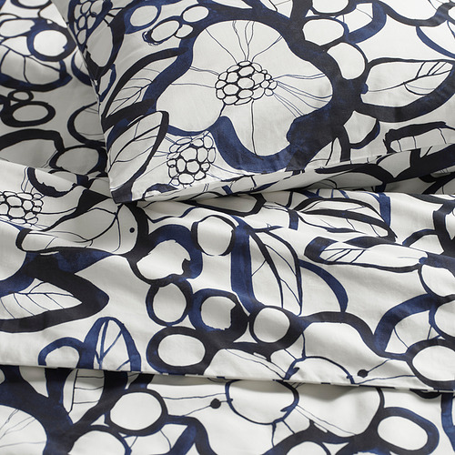 HÄRLIR sarung duvet dan 2 sarung bantal