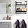 FRÖSJÖN - rak dinding, hitam, 40x51 cm | IKEA Indonesia - PE935586_S1