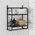 FRÖSJÖN - rak dinding, hitam, 40x51 cm | IKEA Indonesia - PE935587_S1