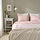 SCHERSMIN - sarung duvet dan 2 sarung bantal, merah muda pucat, 200x200/50x80 cm | IKEA Indonesia - PE967100_S1