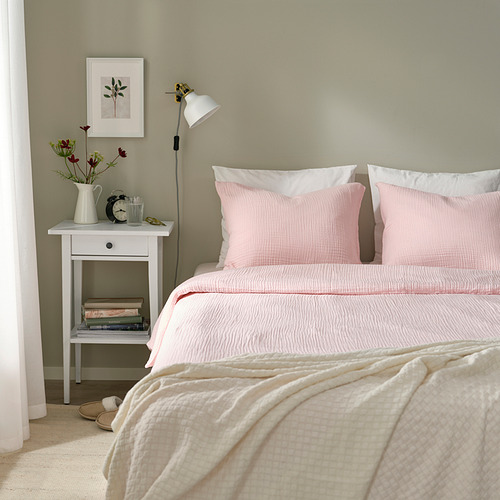 SCHERSMIN duvet cover and 2 pillowcases