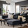 MANNARP sofa 4 dudukan dengan chaise longue