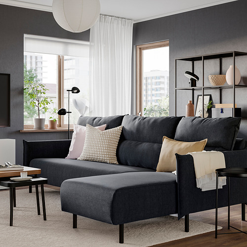 MANNARP sofa 4 dudukan dengan chaise longue
