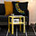 KNARREVIK - bedside table, bright yellow, 37x28 cm | IKEA Indonesia - PE935640_S1