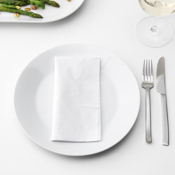 FANTASTISK - Paper napkin, white, 40x40 cm