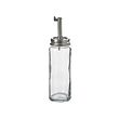 CITRONHAJ - Botol cuka/minyak, kaca bening/baja tahan karat, 16 cm