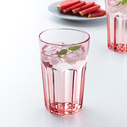 POKAL - Gelas, merah muda, 35 cl