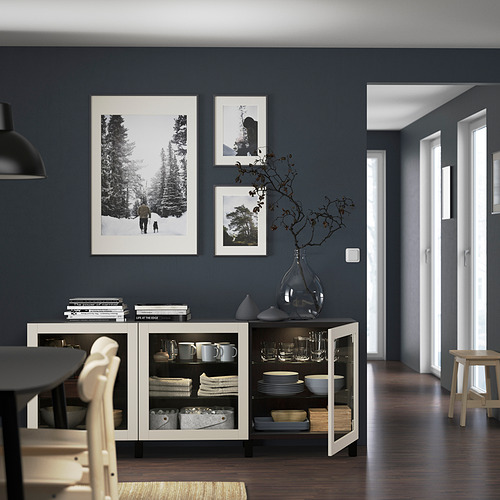 BESTÅ storage combination with doors